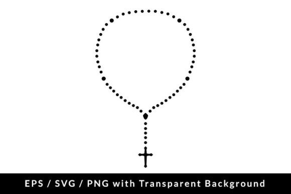 Download Rosary Beads Icon Symbol EPS SVG PNG - Beads Collection