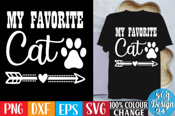 Download My Favorite Cat Free Cat Free Svg Design - Svg design Collection